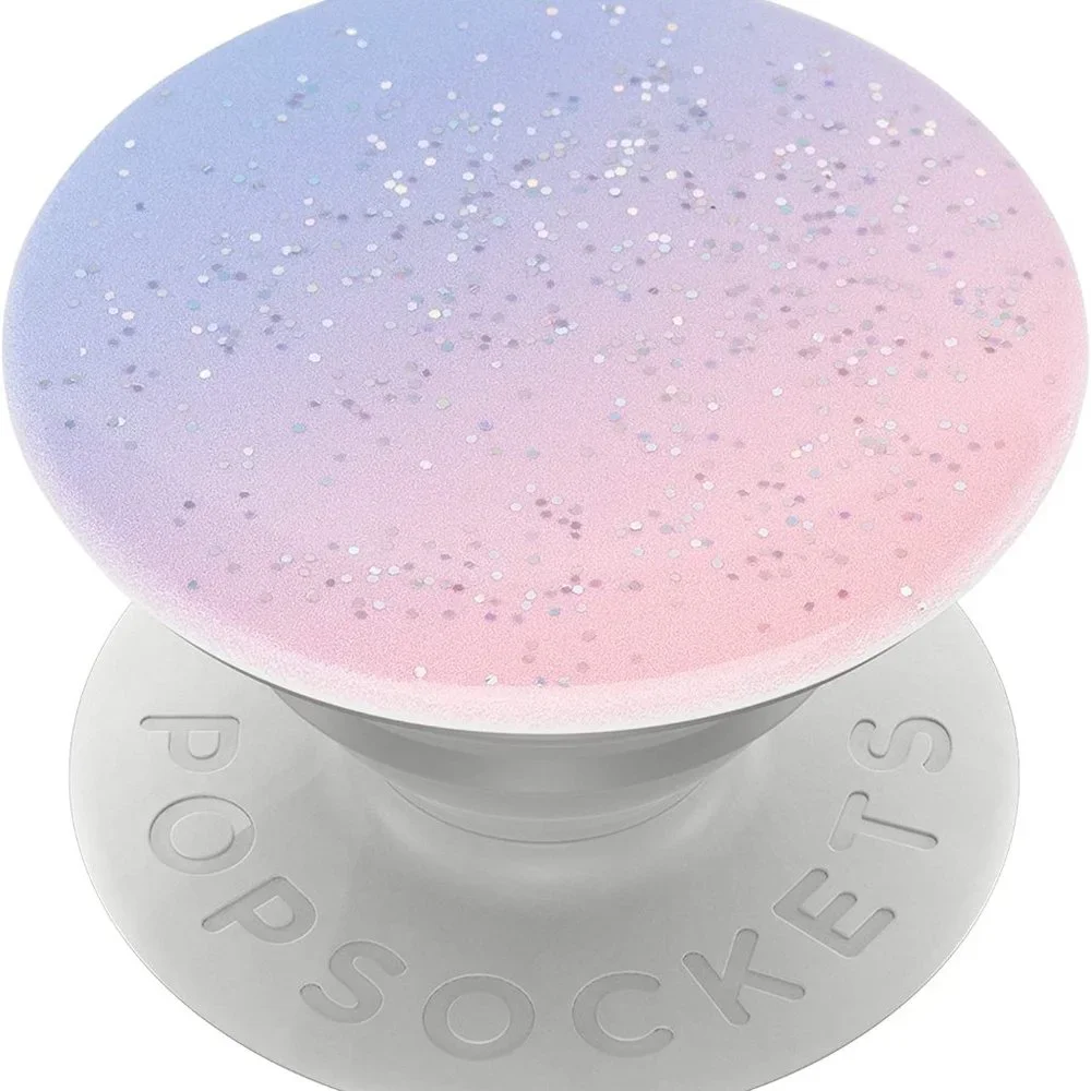 Glitter Morning Haze Premium Popsockets Single Grip & Stand Phones Holder
